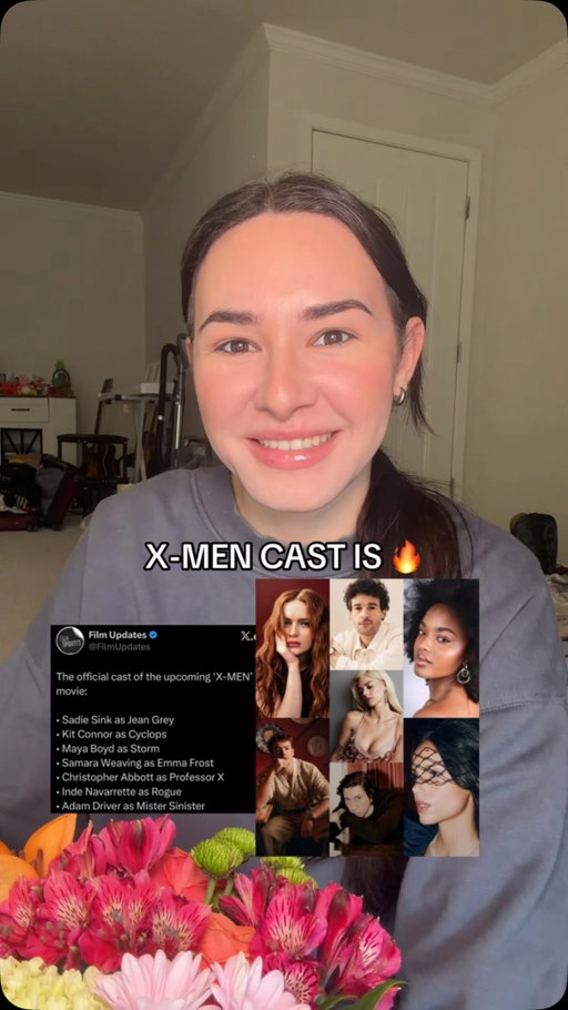 the x-men cast has been announced! what do we think?? ⬇️

#d23 #xmen #d23expo #marvel #sadiesink
