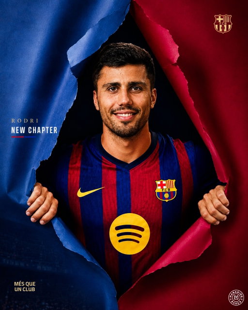 🚨🚨🌕| 𝐁𝐑𝐄𝐀𝐊𝐈𝐍𝐆: Rodri to FC Barcelona is one the VERGE of being completed! After days of negotiations with Man City, talks have entered the FINAL STAGES. 

Barça are aiming to CLOSE the deal in the COMING HOURS for a package worth over €70M, including fixed fees and add-ons. 

[@Matte.Moretto] 🤯🧨🔥