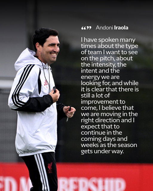 Andoni Iraola ahead of our final pre-season fixtures 💬🔴