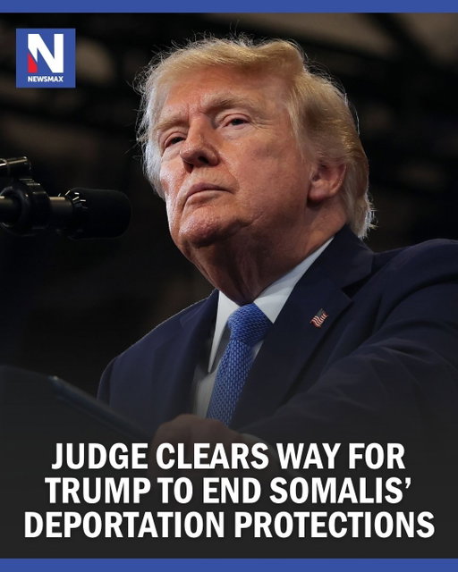 SOMALI PROTECTIONS END: A federal judge cleared the way for President Trump's administration to strip nearly 1,100 Somalis of legal protections against deportation that have allowed them to live and work in the United States.⁣
⁣
Link in bio.