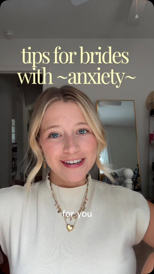 anxious brides, I fear we cannot control every variable on our wedding day 😭

i know. devastating news.

and this is coming from a VERY Type B bride 😂 But apparently being go-with-the-flow does not stop your brain from finding 700 completely hypothetical things to worry about!

after spending so much time thinking about your wedding, the last thing you want is to spend the actual day worrying about what’s next, whether everyone is having fun, or what could go wrong instead of actually being there….

things might run late. someone will ask you a question they absolutely should not be asking you. something tiny might not look exactly how you pictured it.

and I promise, your guests probably won’t even notice.

so delegate what you can, trust the people around you, and let yourself actually experience the day. your job is to GET MARRIED!!! 🥹🤍

fellow anxious brides: what’s the completely unnecessary thing your brain has decided we need to worry about lately? 😂

and if you were anxious leading up to your big day, what was something you did that helped you remain calm? ☺️ #2026bride #2026wedding #weddingtipsandtricks