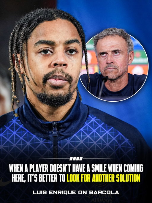 𝐁𝐚𝐫𝐜𝐨𝐥𝐚-𝐋𝐢𝐯𝐞𝐫𝐩𝐨𝐨𝐥 𝐡𝐞𝐚𝐭𝐢𝐧𝐠 𝐮𝐩. 🔥👀

“When a player 𝐝𝐨𝐞𝐬𝐧’𝐭 𝐡𝐚𝐯𝐞 𝐚 𝐬𝐦𝐢𝐥𝐞 on his face here… so it’s better to look for another solution”, says Luis Enrique ❤️‍🩹💙

Bradley Barcola remains a 𝐭𝐨𝐩 𝐭𝐚𝐫𝐠𝐞𝐭 𝐟𝐨𝐫 𝐋𝐢𝐯𝐞𝐫𝐩𝐨𝐨𝐥, talks are underway between clubs while personal terms are agreed 🫱🏻‍🫲🏽
