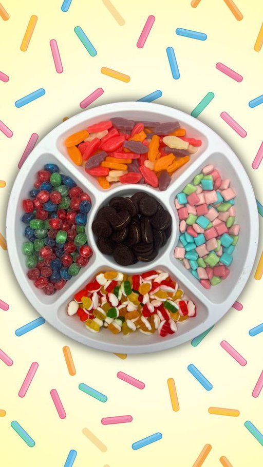 The Mini Platter 💜 #mini #minicandy #candyplatter