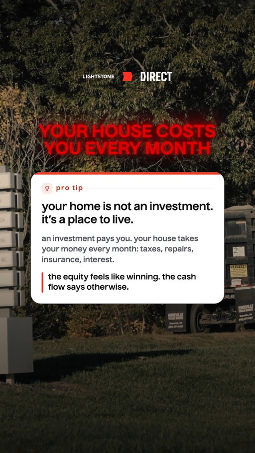 Is Owning A Home Actually Building Wealth? #Homeownership #RealEstate #personalfinance 

This material is for informational purposes only and does not constitute (i) an offer to sell or a solicitation of an offer to purchase any interest in any investment vehicles managed by any business unit of the firm, or (ii) an acceptance to enter into any binding contract, agreement, or understanding. Past performance does not guarantee future results. All investments carry risk