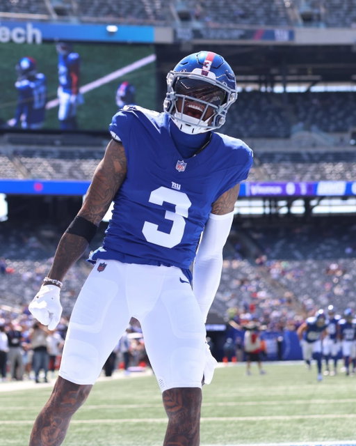 @obj back with Big Blue on a game day 🔥