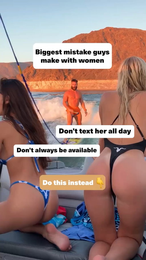 The moment you over-communicate interest, you're done.

I see guys do this shit all the time. They meet a girl they like, and suddenly they're texting her 24/7, always available, bending over backwards.

Here's what actually happens:

When you over-communicate interest, you put her in a buyer position.

She knows she can have you. So now she's deciding if she WANTS you. And when someone's deciding if they want something, what do they do? They look for flaws.

Instead:

1. Match her energy at MOST. If she texts you once a day, you text once a day.

2. When you're busy, actually be busy. Don't drop everything for her.

3. Make her wonder if YOU'RE into HER.

The girls I had the most success with were the ones where I didn't give a fuck. Not because I was playing games - I literally had other options so I wasn't pressed.

That's the energy you need.

Comment 'SIGMA' and I'll break down the 12 attraction triggers that make women chase you.