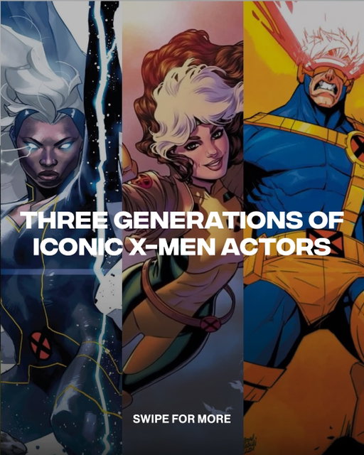 Three generations of X-Men ⚡

A look at the actors who have taken on Storm, Jean Grey, Cyclops and Professor X over the years, alongside Marvel’s newly announced cast.

(📸: Getty)