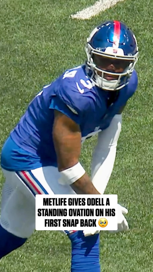 Welcome back, @obj 💙 

Stream on @nflplus