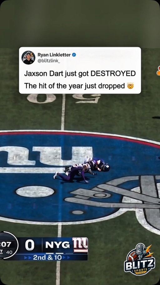 Jaxson Dart just got absolutely LIT UP in his first preseason game of the year. 😬

Dart took a massive shot from Vikings safety Jay Ward and was immediately sent to the medical tent for a concussion evaluation. Thankfully, he was cleared and returned to the game shortly after, even throwing a touchdown on the same drive. 

But this is exactly what Giants fans don’t want to see. Durability was already a major concern after Dart’s physical style resulted in multiple concussion evaluations last season, and protecting himself has been a major emphasis entering Year 2.

The talent and toughness aren’t the question. The Giants need their franchise quarterback to learn when to live for the next play if he’s going to survive an entire NFL season.

Can Jaxson Dart stay healthy for all 17 games this year?

#NFL #Giants #JaxsonDart #NYGiants #Football