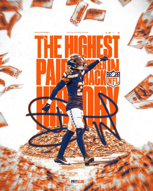 The highest paid corner in NFL history went to Illinois.

#ProIllini