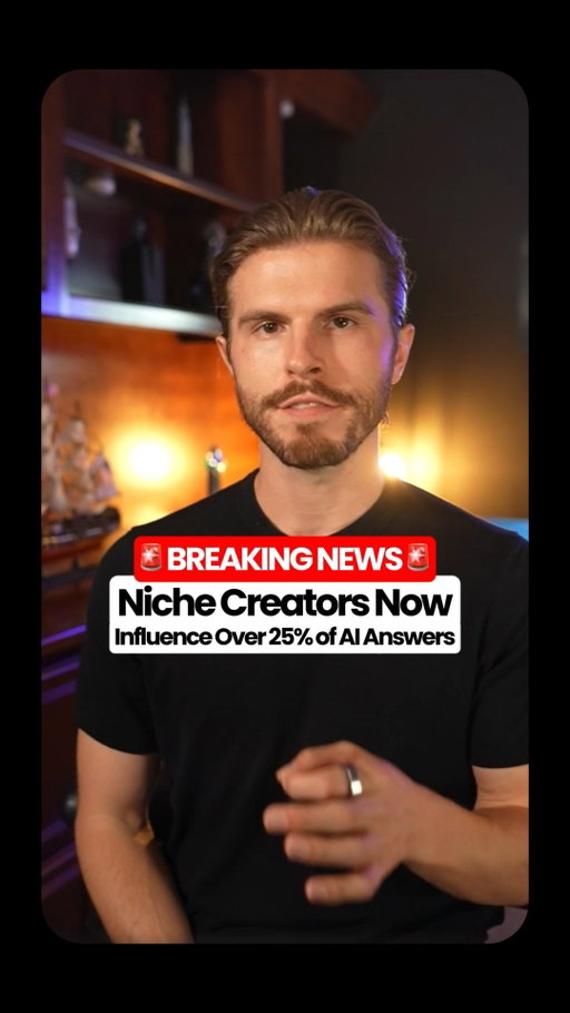 Niche influencers are feeding info to AI and they don't know yet 🚀