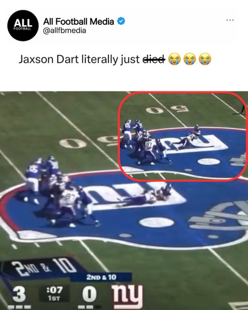 Jaxson Dart took an ABSOLUTE SHOT in the Giants’ preseason opener 😳💥

Dart was drilled by Vikings defender Jay Ward in the first quarter and was forced into the medical tent for a concussion evaluation. Giants fans were holding their breath, but Dart was cleared to return after missing just a couple plays.

Then he came right back out and delivered — escaping pressure and finding rookie Malachi Fields for a 15-yard touchdown. 🔥

One thing about Dart… the dude is TOUGH. But after the hits he took last season, Giants fans definitely don’t want to see their QB taking shots like this in PRESEASON. 😭

#football #nfl #nflfootball #nflhighlights #quarterback