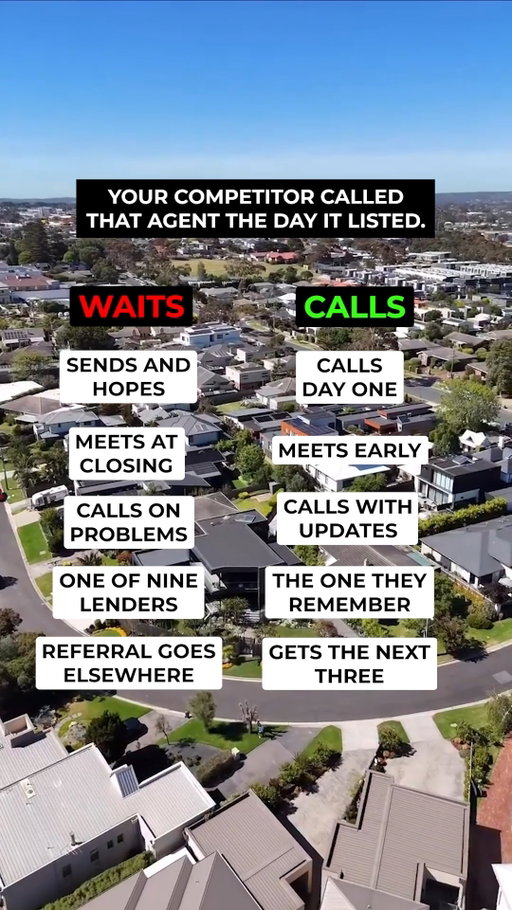 The era of the passive loan officer is officially over!

👇 Which column describes your current process best? Be honest below!

#mortgage #loan #loanofficer