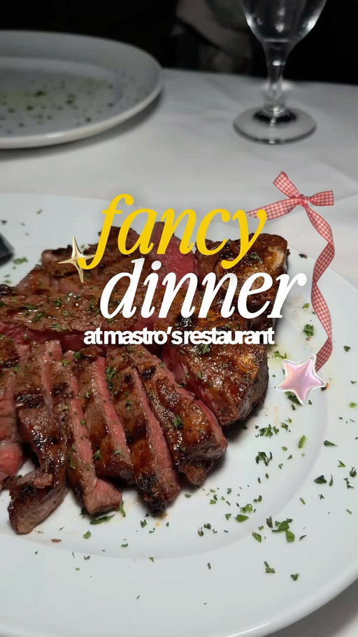 Looking for an upscale restaurant near Union Square? Mastro’s Steakhouse San Francisco has full special-occasion energy with an elegant atmosphere, rooftop patio, live music, and the kind of menu that turns “we’ll only order a few things” into a full dining experience. 😂🥩

Between the steakhouse classics, fresh seafood, cocktails, downtown San Francisco views, and incredible service, this is such a good choice for a date night, birthday dinner, anniversary, girls’ night, or celebratory dinner in the city.

Come hungry and wear something with room to negotiate. 😂 Would you start with seafood, steak, or dessert?

📍Mastro’s Steakhouse San Francisco
399 Geary Street, San Francisco, CA 94102

#MastrosSteakhouse #SanFranciscoRestaurants #UnionSquareSF #BayAreaFoodie #SanFranciscoDateNight

Mastro’s Steakhouse San Francisco, best steakhouse in San Francisco, luxury restaurant San Francisco, San Francisco fine dining, Union Square restaurants, downtown San Francisco restaurants, Bay Area food guide, Bay Area date night, San Francisco date night ideas, romantic restaurants San Francisco, rooftop dining San Francisco, live music restaurant San Francisco, special occasion restaurants, birthday dinner San Francisco, anniversary dinner San Francisco, girls’ night San Francisco, seafood restaurant San Francisco, steak dinner San Francisco, upscale restaurants near Union Square, places to eat in San Francisco
