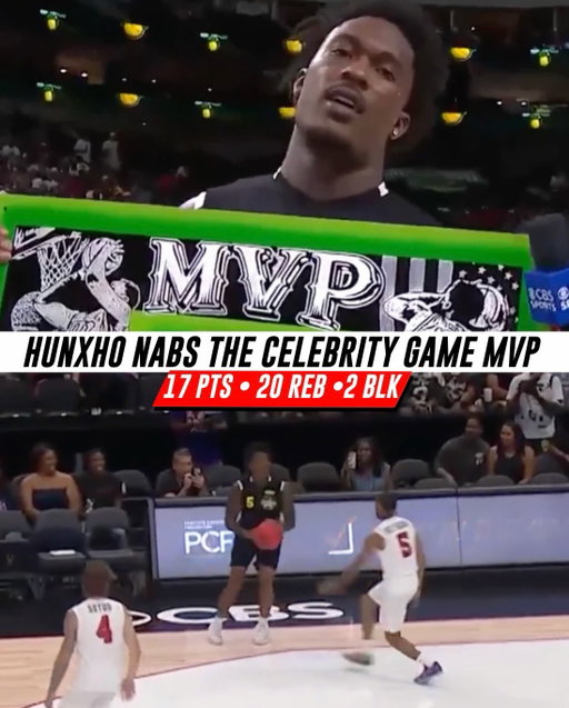 Hunxho handled business for team Ice Cube and walked out with the celebrity game MVP 🏆

Powered by @monsterenergy