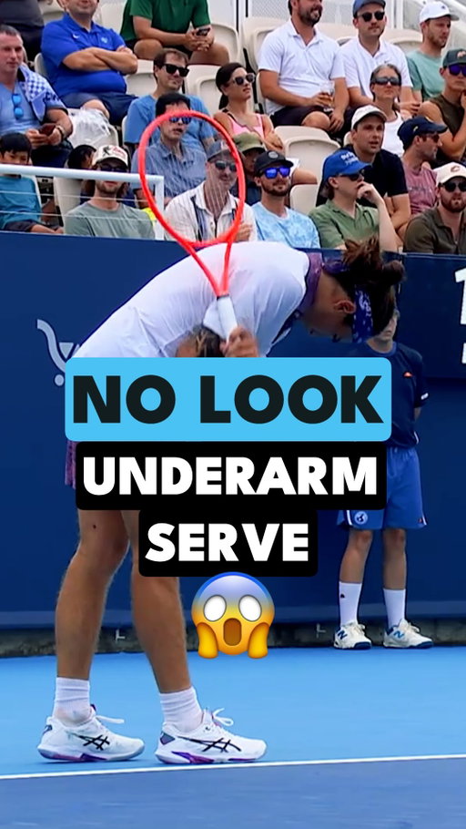 Taking the underarm serve to the next level 🫨
@mattiabelluccii 

#tennis #tennistv #atp #atptour #underarm