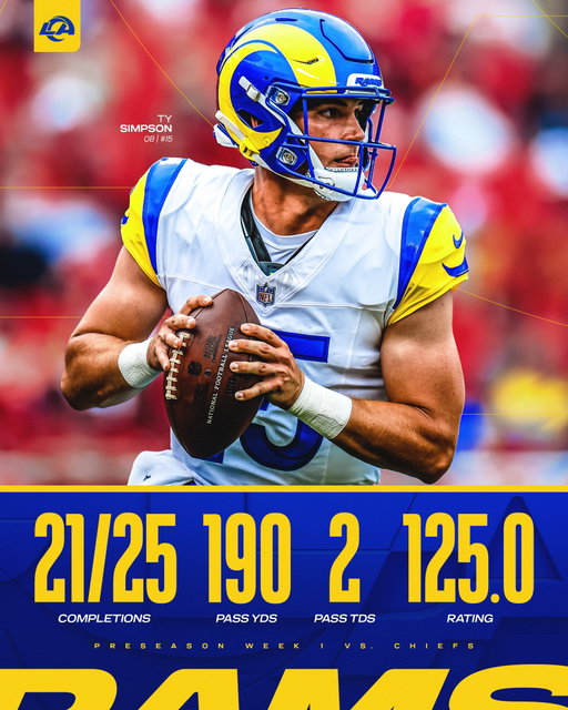 Helluva preseason debut from the rook. 👏👏