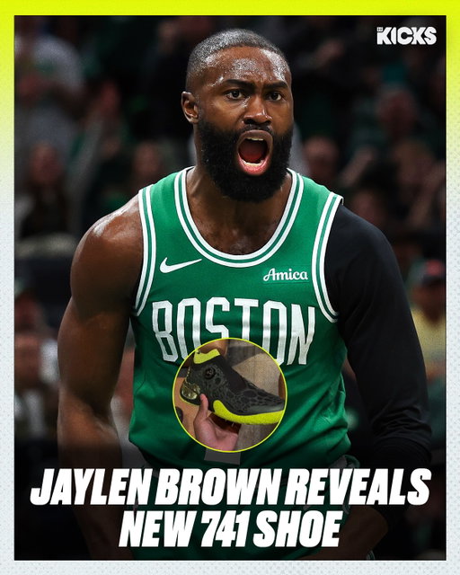 Jaylen Brown revealed a new 741 sneaker on his IG story 👀

(via @fchwpo)