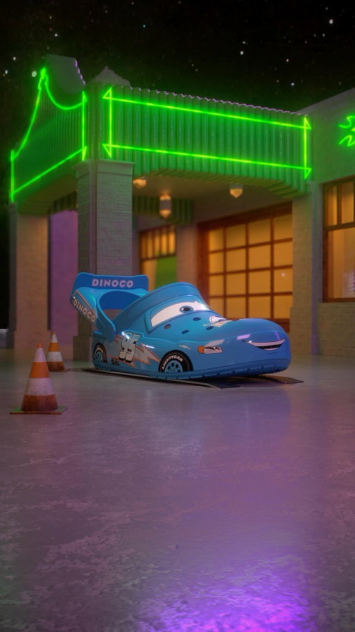 new paint job coming in hot 🩵🥵⚡️
Lightning McQueen Dinoco drops on 9/16