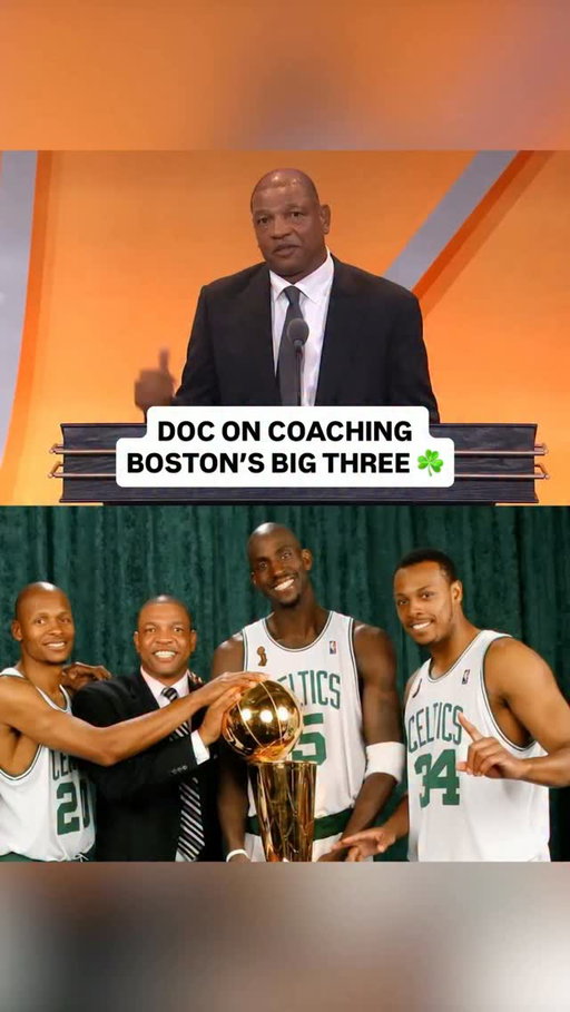 Doc Rivers looks back on coaching Kevin Garnett, Ray Allen and Paul Pierce and the special group that brought an NBA championship back to Boston in 2008. ☘️🏆

(via X/nba)