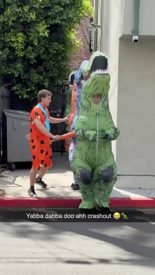 Dinosaur herder ahh job 

#fyp #dinosaur #theendofoakstreet #pawpatrolthedinomovie #flinstones