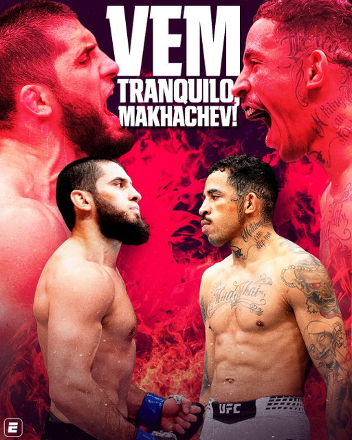 CHEGOU SUA HORA, MAKHACHEV! ⏱🇧🇷 Islam Makhachev venceu Ian Machado Garry pelo cinturão do peso meio-médio. O próximo passo? CARLOS "THE NIGHTMARE" PRATES!

#ESPNKnockOut #UFC