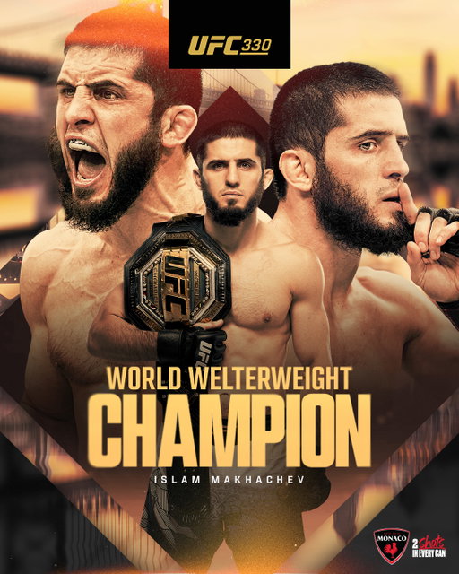 HISTORY MADE

@islam_makhachev defeats Ian Machado Garry by unanimous decision to defend his welterweight title and set the record for the longest win streak in UFC history!

[ #UFC330 | B2YB: @drinkmonaco ]