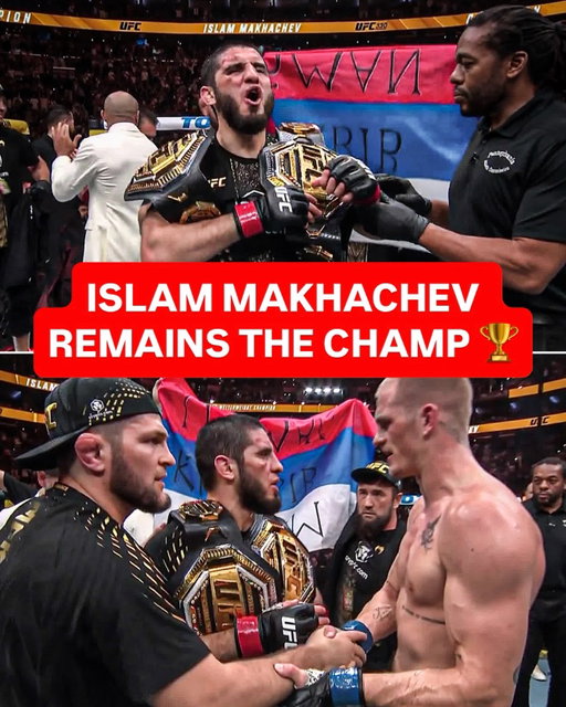 AND STILL 🏆

Islam beats Ian Machado Garry to retain his welterweight title 👏 #UFC330