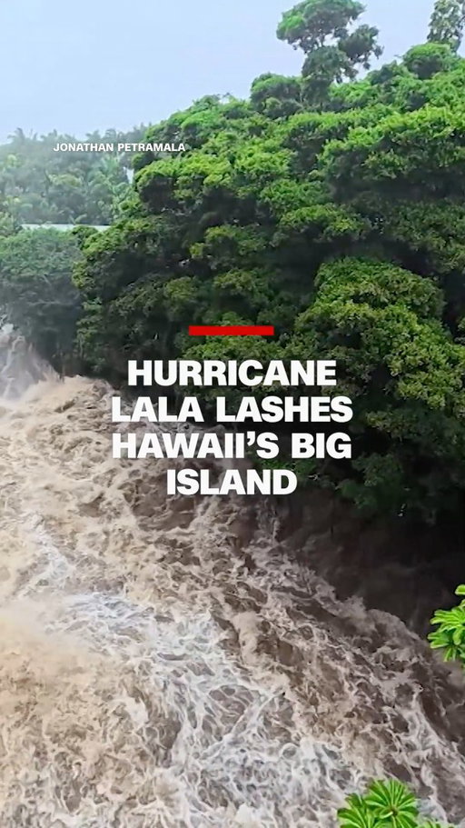 Hawaii’s Big Island is experiencing heavy winds and rain as Category 1 Hurricane Lala approaches. A direct strike would mark Hawaii’s first hurricane landfall in more than 30 years. The National Hurricane Center is warning of life-threatening flash flooding and mudslides. 

Read more at the link in @cnn's bio.