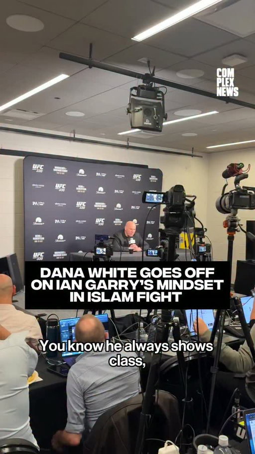Dana White speaks his mind about Ian Garry being too nice to Islam before and after their fight.