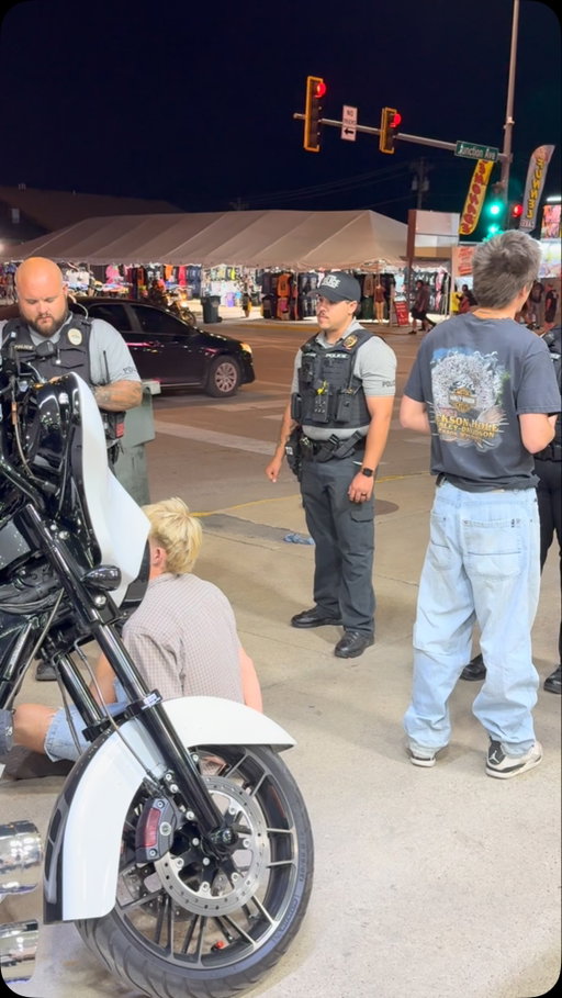 The moment they knew the messed up at @sturgisrally