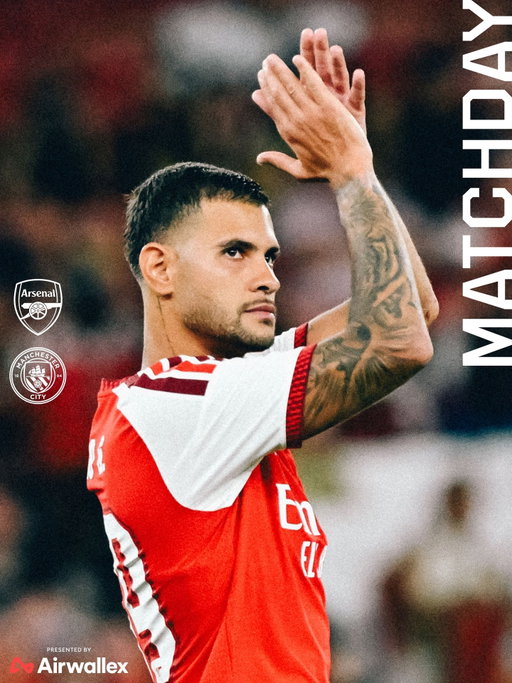 🔴 𝗠𝗔𝗧𝗖𝗛𝘿𝘼𝙔 ⚪️⁣
⁣
🆚 Manchester City⁣
🕒 3pm (UK)⁣
🏆 Community Shield⁣
🏟️ Principality Stadium⁣
⁣
🤝 Presented by @airwallex