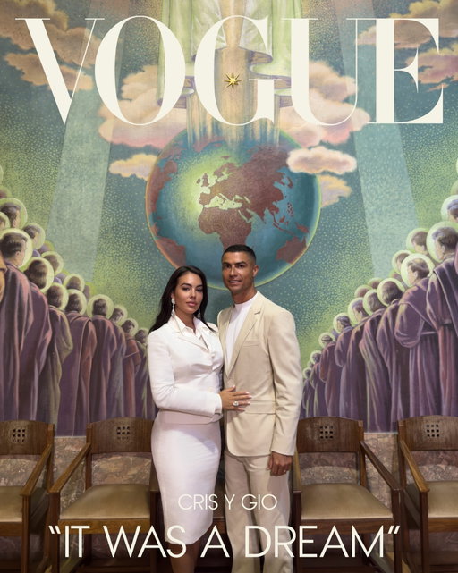 @Cristiano Ronaldo and Georgina Rodríguez (@georginagio)  are married! For weeks, the internet was awash with speculation—about the date, the location, the guest list. (The rumored celebrity attendees included everyone from Rio Ferdinand to Rihanna.) In the end, the couple’s wedding took place on a symbolic date: August 11, the 10th anniversary of the day they first met at a Gucci store in Madrid. Instead of a blowout celebration, the couple, who have over 750 million Instagram followers between them, got married in their living room, wearing @gucci by Demna. “It was exactly as I’d imagined it,” says Georgina.
 
For Vogue’s Summer digital cover, Gaby Wood spoke to Cris y Gio, as they are known to friends and family, about their intimate wedding day in Portugal. Tap the link in our bio for an exclusive look inside the ceremony.

Photographed by @juergentellerstudio, makeup by @fermartinezlab, hair by @torrentfernando, with special thanks to @angelsproject, Vogue, Summer Digital Cover 2026.