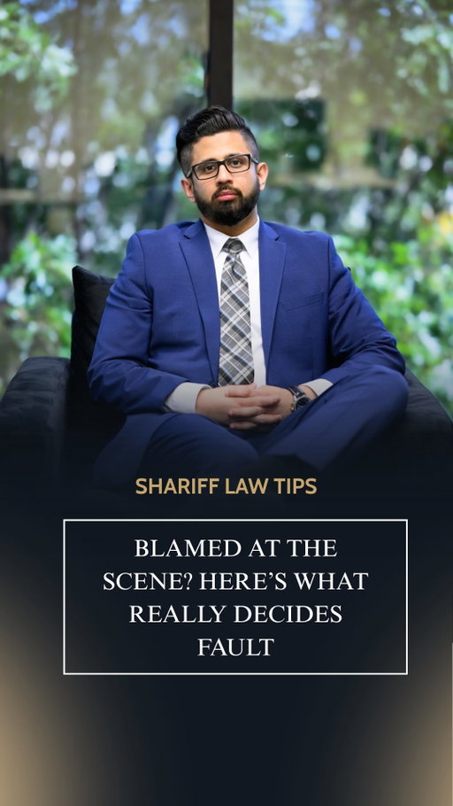 An accusation isn’t evidence. Investigators rely on the facts, not who spoke up first. 

Follow Shariff Law to understand how fault is really proven.

#injurylawyers #texasinjurylawyers #houstonlawyers