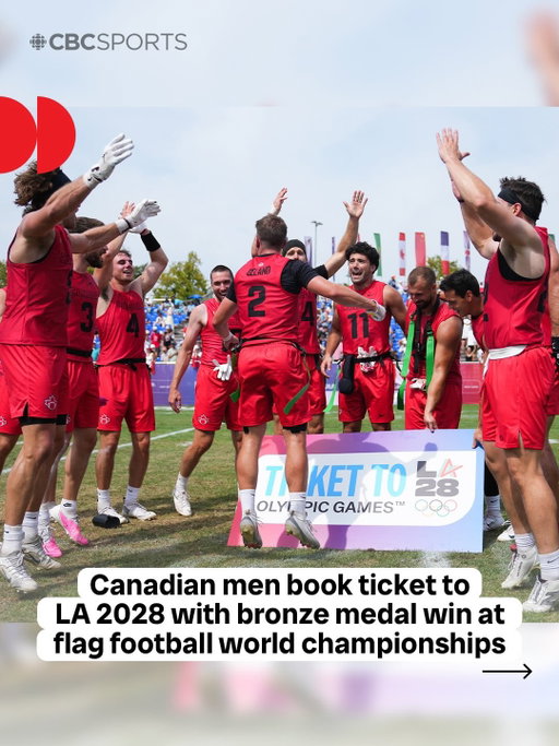 The Canadian men’s flag football team will join the women at #LA28 🇨🇦🏈