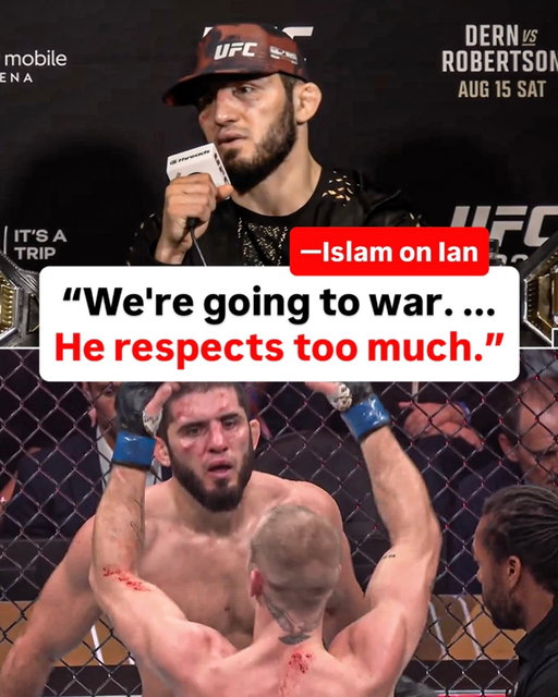 Islam Makhachev commented on Ian Machado Garry constantly showing him respect throughout their fight 😅 #UFC330