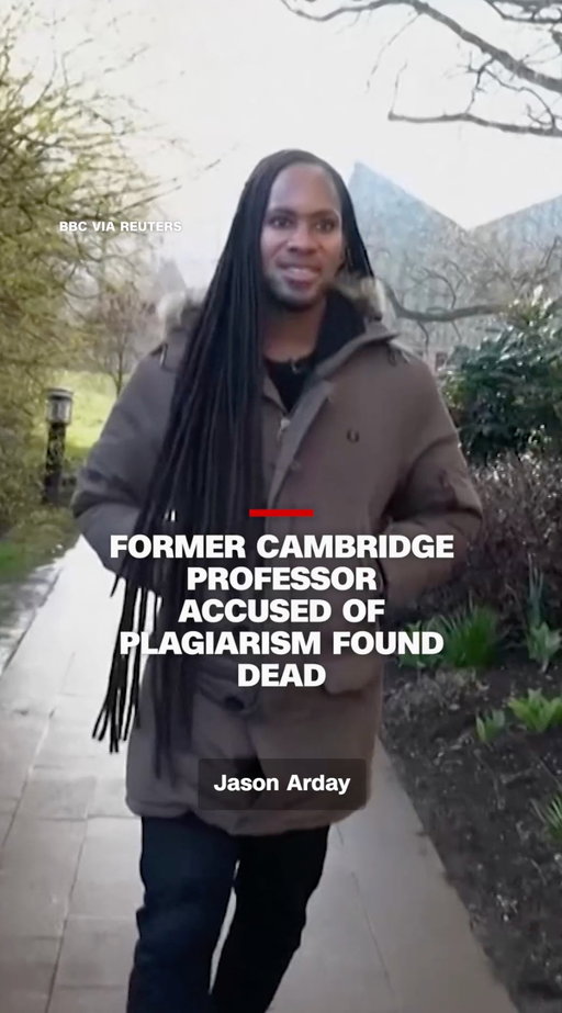 Jason Arday, a former University of Cambridge professor, was found dead in London on Friday, just days after resigning over questions surrounding his career.

Tap our link bio for more.