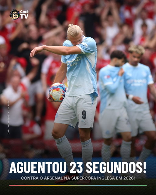 O MANCHESTER CITY SENTIU NA PELE O QUE FEZ COM O FLUMINENSE EM 2023... 😳😳

É ruim tomar gol antes do primeiro minuto, né? 🤨

#CoberturaCazéTV #ManchesterCity #Fluminense #FutInter #Cztv17