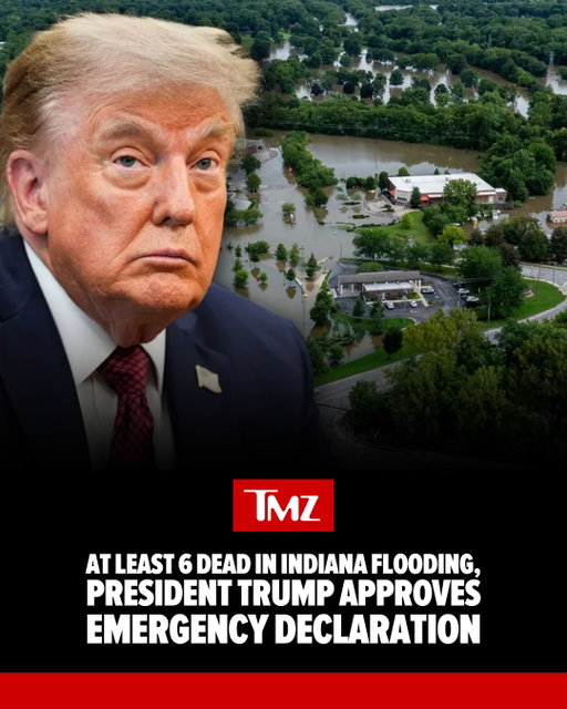 ⚠️ At least five people have died after severe storms and major flooding battered Indiana ... and President Donald Trump has approved an emergency declaration to help the state respond.

Details at the link in bio 🔗