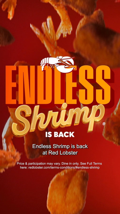 ENDLESS 👏 SHRIMP 👏 IS 👏 BACK 👏