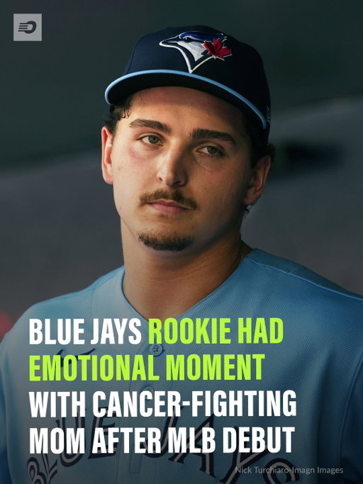 It was a special moment in more ways than one for Toronto Blue Jays rookie Ricky Tiedemann 👏💙

The 23-year-old pitcher made his long-awaited MLB debut on Saturday afternoon against the New York Yankees. Tiedemann threw 1.2 innings, allowing two hits, one earned run, and recorded his first two major league strikeouts‼️

It may not have been a perfect first outing, but Tiedemann ultimately helped the Blue Jays pick up a critical 4-1 victory over the Yankees. The moment has been a long time coming for the 2021 draft pick, and he was able to share it with his mother after the game ❤️📱

#bluejays #toronto #mlb