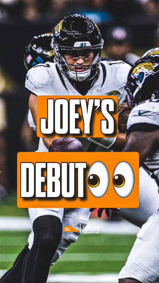 Our guy @joeyaguilar_4 made his NFL preseason debut last night‼️🧡 Throwing a 43 yard DIME👀🔥

(🎥: @jaguars)

•
•
•
•

#GBO #GBO🍊 #Vols #GoVols #VFL
