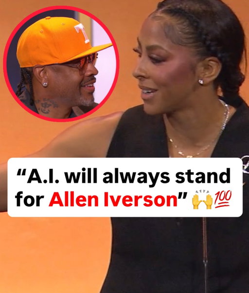 Candace Parker shouted out Allen Iverson during her HOF speech 🔥🐐 (via @nba)