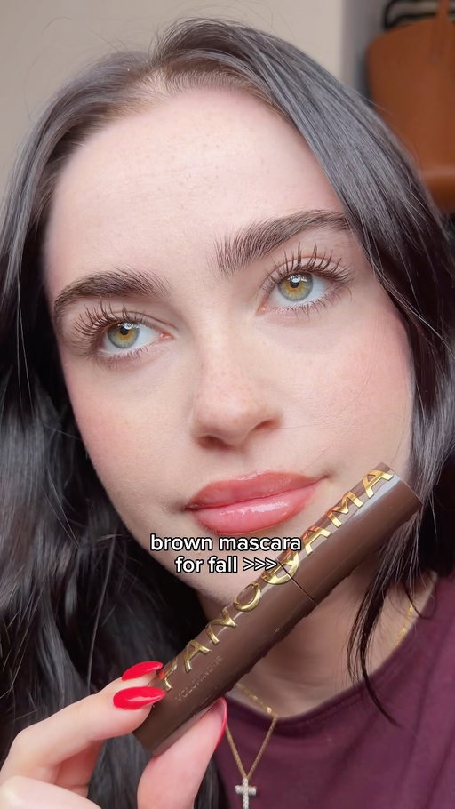 brown mascara always for fall🍂🍁🤎