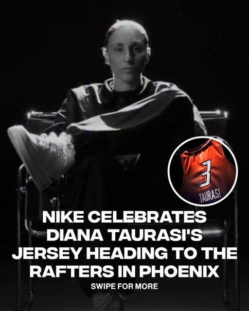 “Just look up when you’re doing it” 🔥👆

The WNBA Former Number 1 overall pick, Rookie of the Year, three-time Champion, and all-time leading scorer, Diana Taurasi, is having her number 3 jersey heading to the rafters for the Phoenix Mercury.

📸: @nike