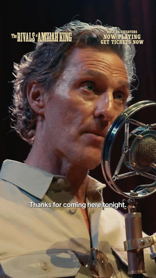 From Austin to New York. Nashville to Little Rock.

@OfficiallyMcConaughey hit the road, shared live music with friends, and connected with audiences across the country to celebrate a role that means so much to him.

Experience Matthew McConaughey’s return to the big screen in The Rivals of #AmziahKing. Now playing in theaters nationwide.