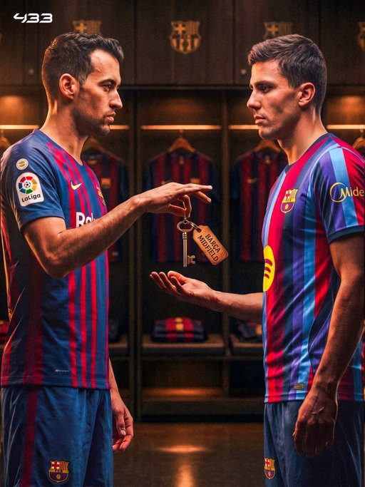 𝐀 𝐍𝐄𝐖 𝐌𝐈𝐃𝐅𝐈𝐄𝐋𝐃 𝐌𝐀𝐄𝐒𝐓𝐑𝐎 𝐅𝐎𝐑 𝐁𝐀𝐑𝐂̧𝐀 🤝

Rodri has never hidden his admiration for Busquets ❤️

In an interview with @playerstribune he called Busquets his role model and even asked him for advice before joining Pep Guardiola at Manchester City 💬

Busquets told him: "Pep will make you a better player, but he'll never stop demanding more." 🧠

Now, after becoming one of the world's best midfielders under Pep, Rodri is following in Busquets' footsteps by joining Barcelona ✨

Some stories come full circle 🥹