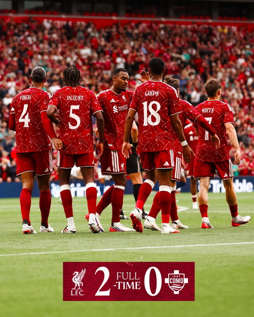 Ending pre-season with a victory.

Next up, we’re back in Premier League action 💪