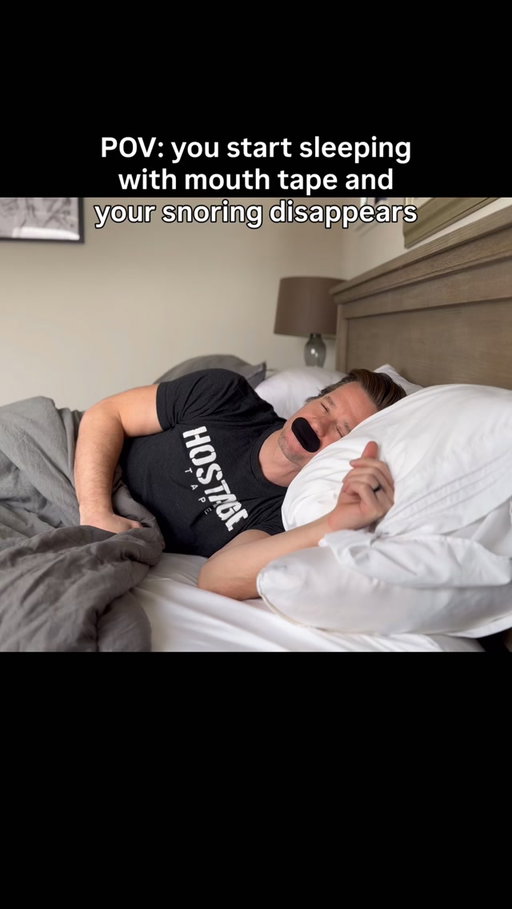 Would you sleep with this on your mouth?

Try risk free.