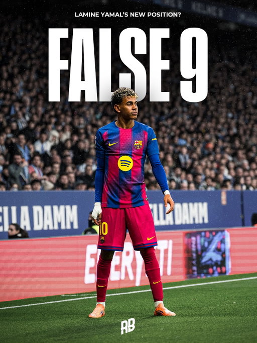 Wow… Fabrizio has reported that Hansi Flick has tested playing Lamine Yamal as a false 9 in training, with Gordon and Adeyemi on the wings and Fermin Lopez just behind 👀🇪🇸

Lamine false 9 arc… I’m here for it 😮‍💨
